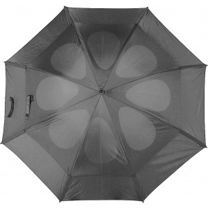 Polyester (210T) umbrella, grey (Umbrellas)