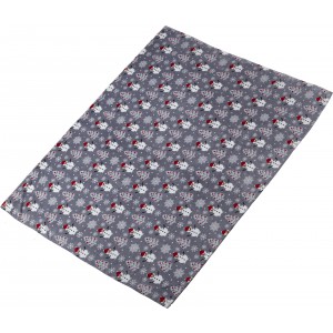 Polyester (260 gr/m2) blanket Michelle, grey (Blanket)