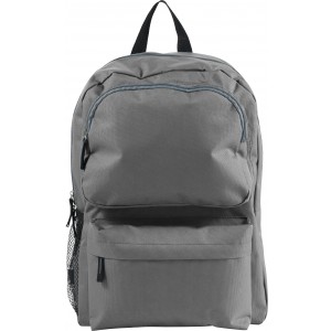 Polyester (600D) backpack, grey (Backpacks)