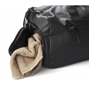 Polyester (600D) duffle bag Jaylen, black (Travel bags)