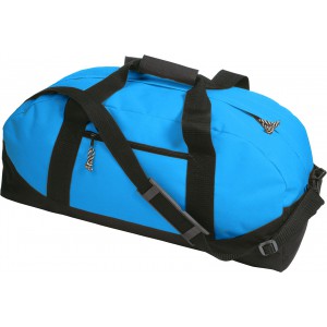 Polyester (600D) sports bag Amir, light blue (Travel bags)