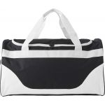 Polyester (600D) sports bag Zena, white (9246-02)