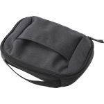 Polyester (600D) travel pouch Jace, anthracite (1014896-387)