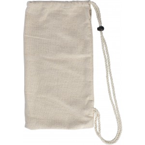 Polyester canvas hammock Ember, khaki (Beach equipment)
