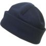 Polyester fleece (200 gr/m2) beanie Elliana, blue