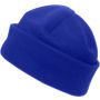 Polyester fleece (200 gr/m2) beanie Elliana, cobalt blue