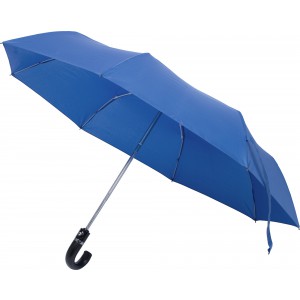 Pongee (190T) umbrella Ava, blue (Foldable umbrellas)