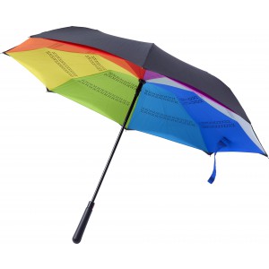 Pongee (190T) umbrella Daria, custom/multicolor (Umbrellas)