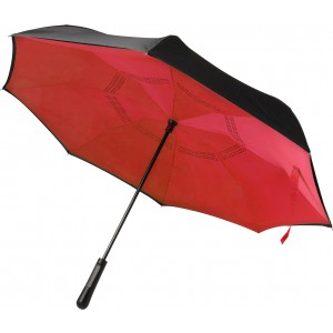 Pongee umbrella Constance, red (Umbrellas)