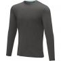 Ponoka long sleeve men's  organic t-shirt, Storm grey