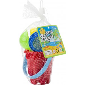 PP beach bucket Mathilda, custom/multicolor (Games)