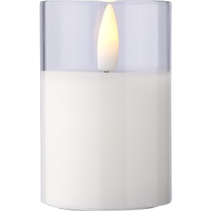 PP LED candle Serin, white (Candles)