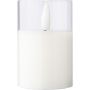 PP LED candle Serin, white