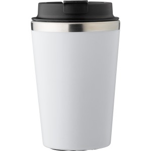 PP travel mug Shay, White (Glasses)