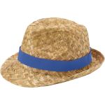 Pricus straw hat, Royal blue, Natural (38340530)