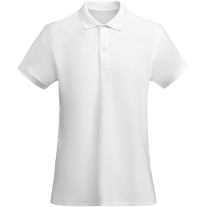 Prince short sleeve women's polo, White (Polo shirt, 90-100% cotton)