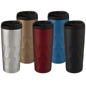 Prism 450 ml copper vacuum insulated tumbler, Blue (Glasses)