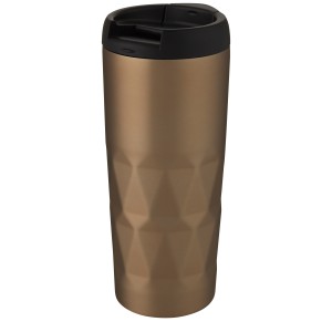 Prism 450 ml copper vacuum insulated tumbler, Copper (Glasses)