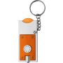 PS key holder with coin Madeleine, orange