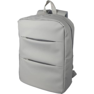 PU 15 inch laptop backpack Felicia, grey (Backpacks)