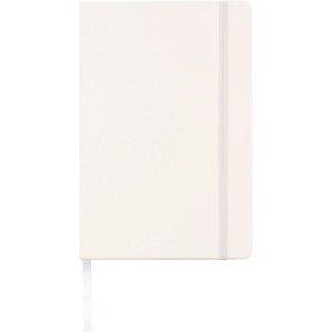 PU notebook (A5) Bradley, white (Notebooks)