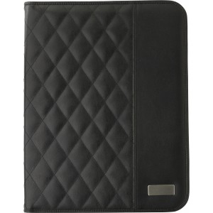 PU padded portfolio Gitta, black (Folders)