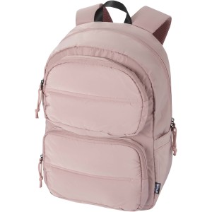 Puffer 15.6" GRS recycled laptop backpack 18L, Dusty Pink
