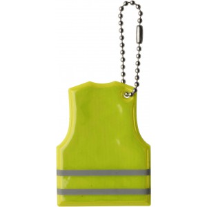 PVC key holder Cecily, yellow (Keychains)