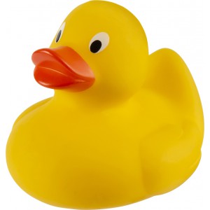 PVC rubber duck Mirta, yellow (Games)