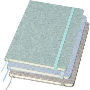 Ramona A5 cotton notebook, Grey (Notebooks)