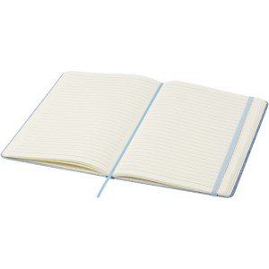 Ramona A5 cotton notebook, Light blue (Notebooks)