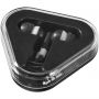 Rebel Earbuds, solid black,White