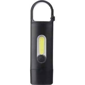 Recycled ABS mini flashlight Zai, black (Lamps)