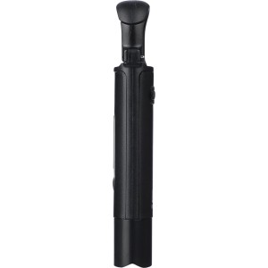 Recycled ABS mini flashlight Zai, black (Lamps)