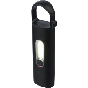 Recycled ABS mini flashlight Zai, black (Lamps)
