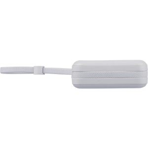 Recycled ABS powerbank Jona, white