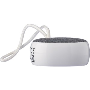 Recycled ABS speaker Mireya, white (Speakers, radios)