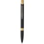 Recycled aluminium ballpen Calandra, black