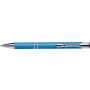 Recycled aluminium ballpen Kamari, light blue