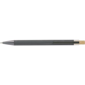 Recycled aluminium ballpen Kira, grey