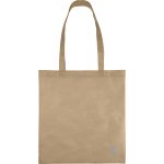 Recycled nonwoven (80 gsm) shopping bag Vian, khaki (1267590-13)