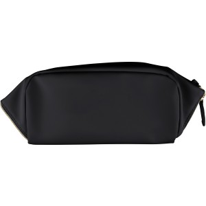 Recycled PU toilet bag Alon, black