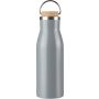 Recycled stainless steel bottle Aline, grey