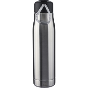 Recycled stainless steel double-walled drinking bottle (500  (Thermos)
