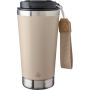 Recycled stainless steel double-walled drinking mug 500 ml K