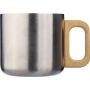 Recycled stainless steel double-walled mug 400 ml Dwight, si