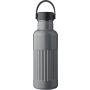 Recycled stainless steel drinking bottle (500 ml) Lior, grey