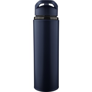 Recycled stainless steel drinking bottle (500 ml) Zeno, blue