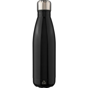 Recycled stainless steel single-walled flask 650 ml Cliff, b (Water bottles)