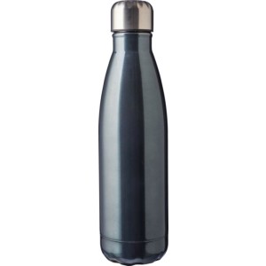 Recycled stainless steel single-walled flask 650 ml Cliff, g (Water bottles)